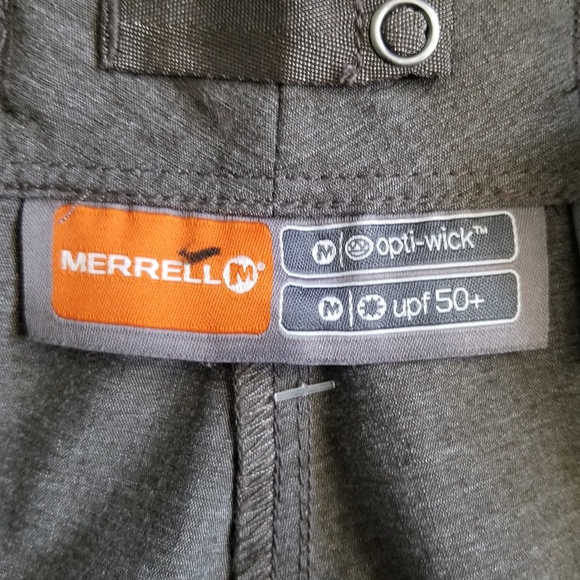 Merrell Women’s Heather Brown Opti-Wick Wrap Mini Skirt Sz. 8R - Picture 9 of 13